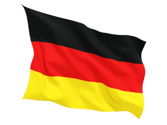 Bendera Jerman melambaikan PNG Clipart