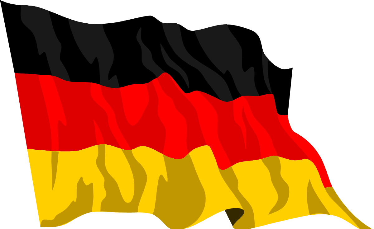 Jerman bendera melambaikan File PNG