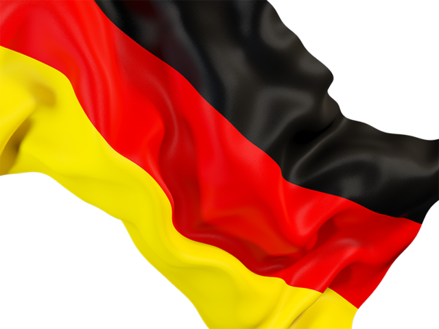 Bandera de Alemania ondeando PNG PIC