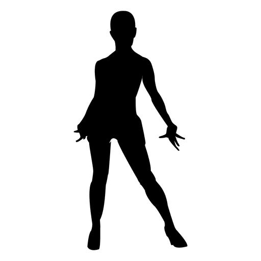 Kız dans vektör PNG Clipart