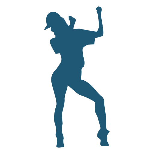 Girl Dancing Vector PNG Image