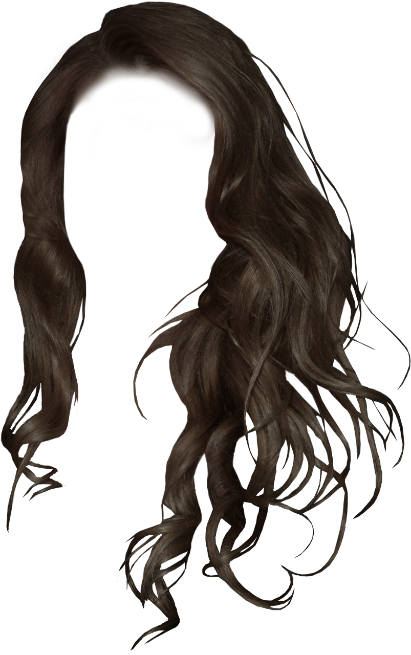 Girl Hair Extension PNG File