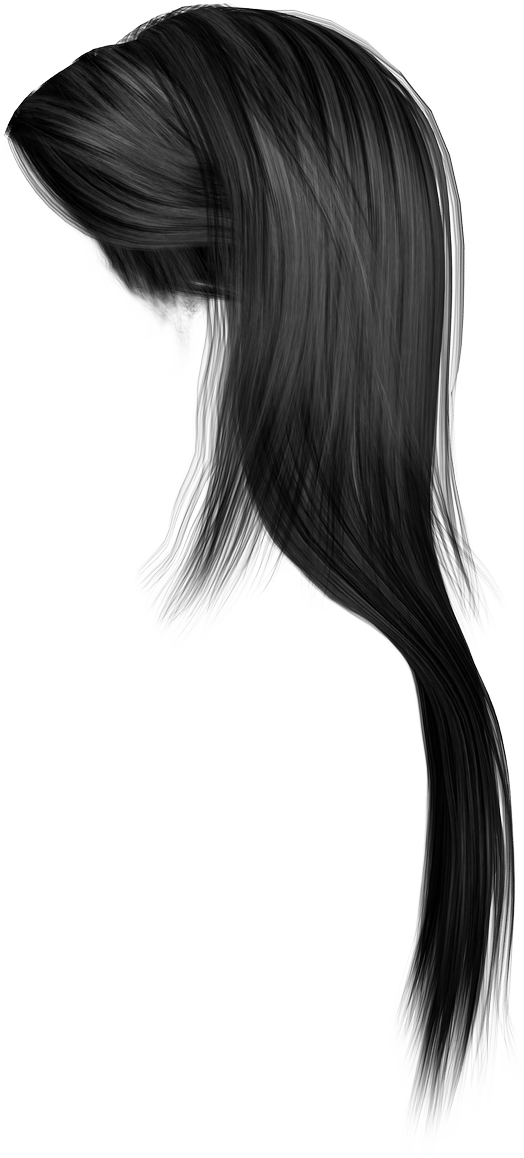 Девушка волос прозрачный PNG