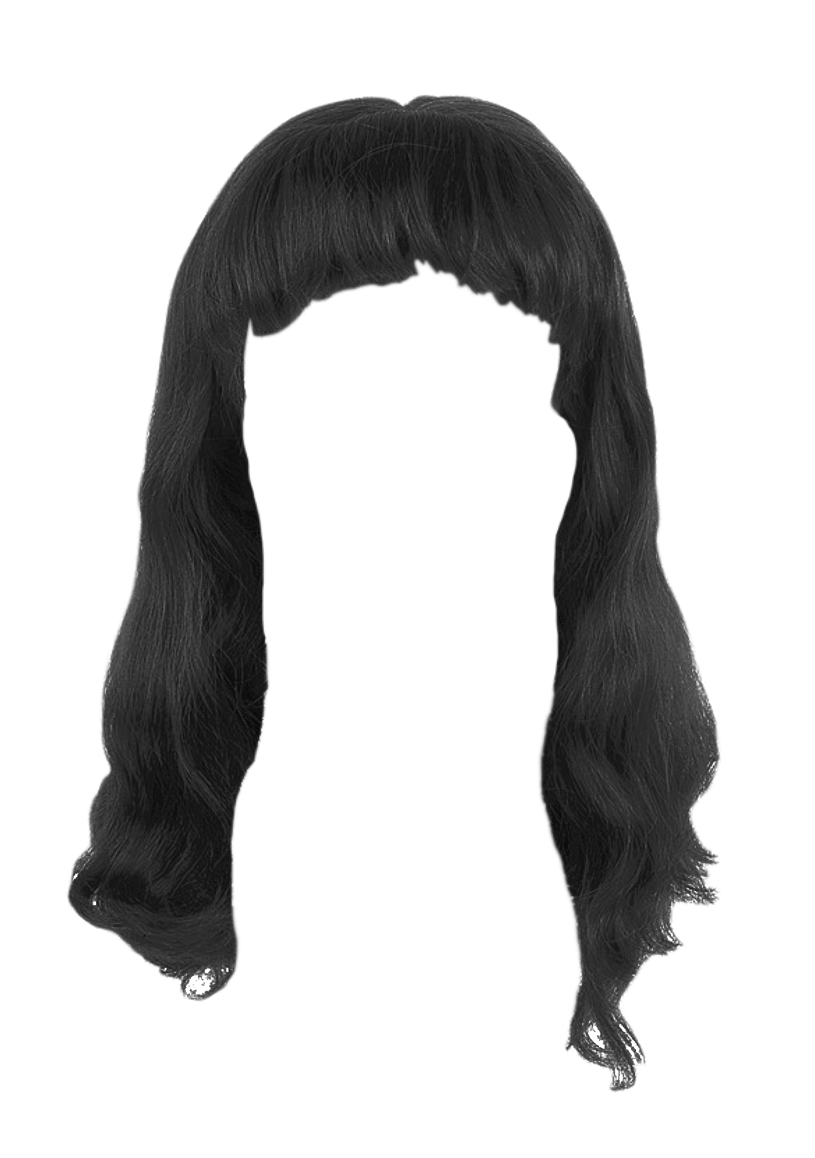 Mädchen-Frisur-Verlängerung PNG-transparentes Bild