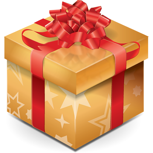 Gold Gift PNG HD