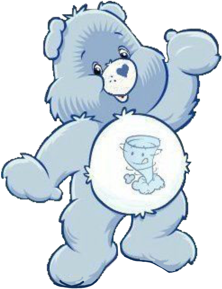 Grumpy Care Bears PNG Clipart
