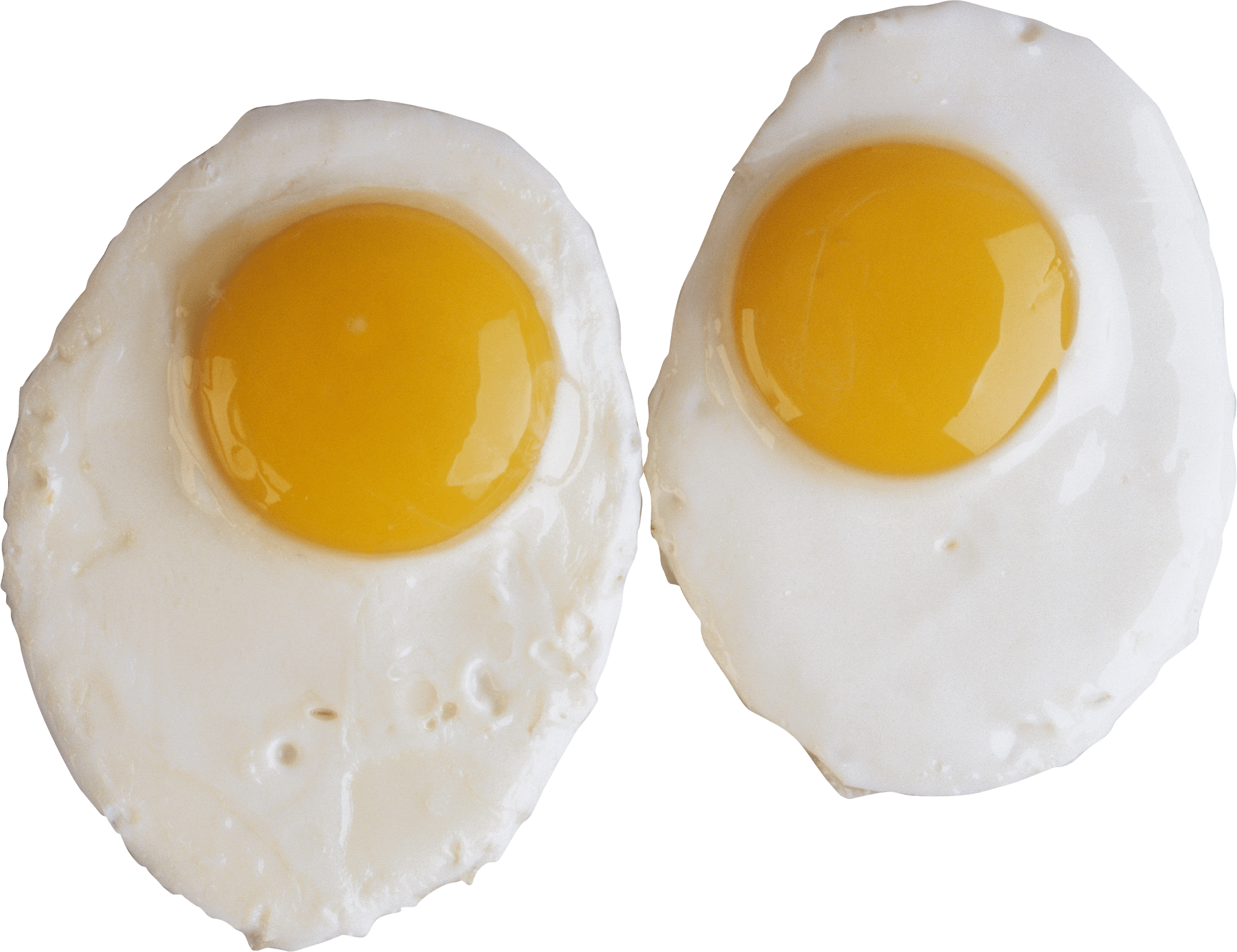 Background Telur Transparan Setengah Goreng