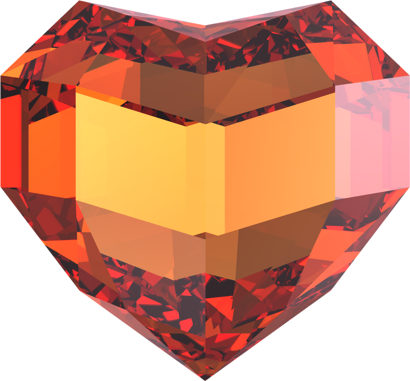 Heart Gemstone PNG Image
