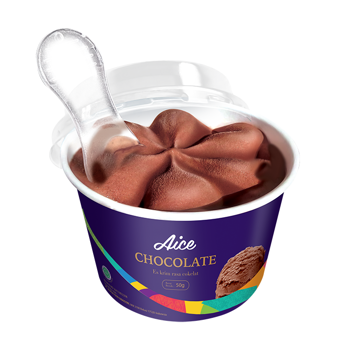 Transparenter Hintergrund der Eiscreme-Schokoladenschale