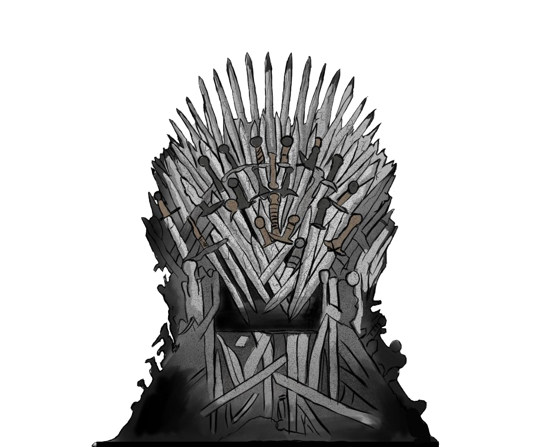 Iron Throne PNG Transparent Image