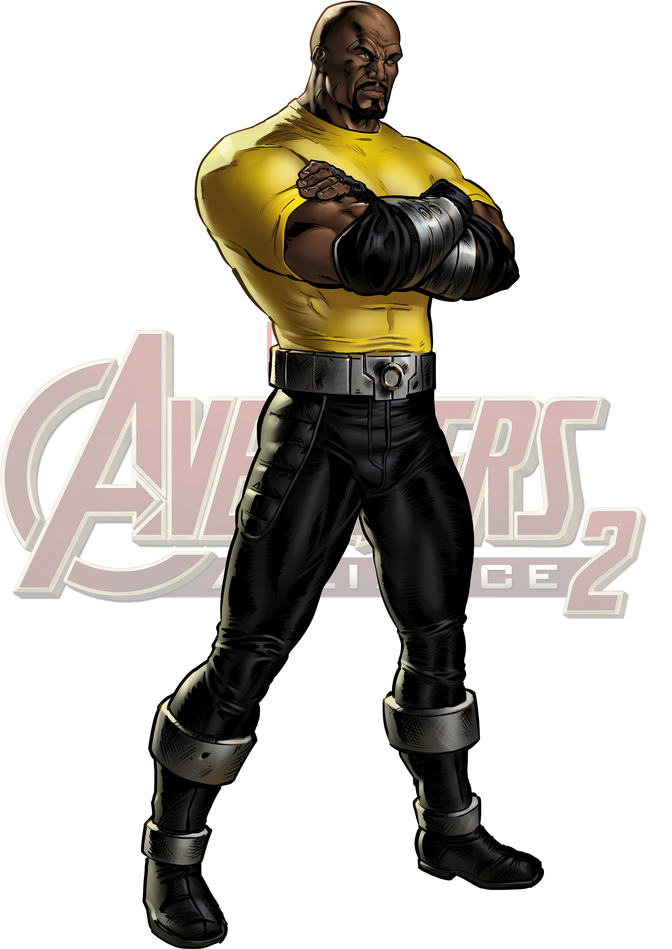 Luke Cage Characters PNG Transparent Image