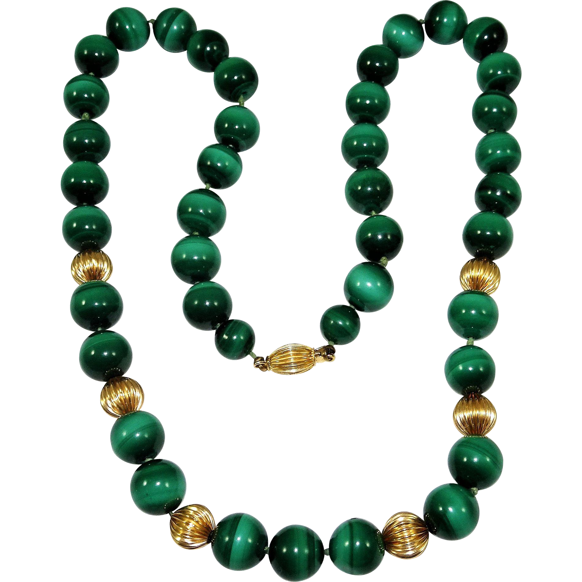 Malachite Jewellery PNG Transparent Image