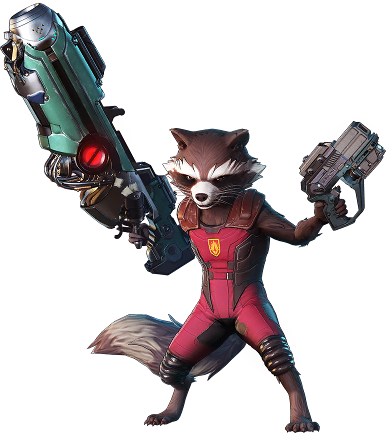 Marvel Rocket Raccoon PNG Transparent Image