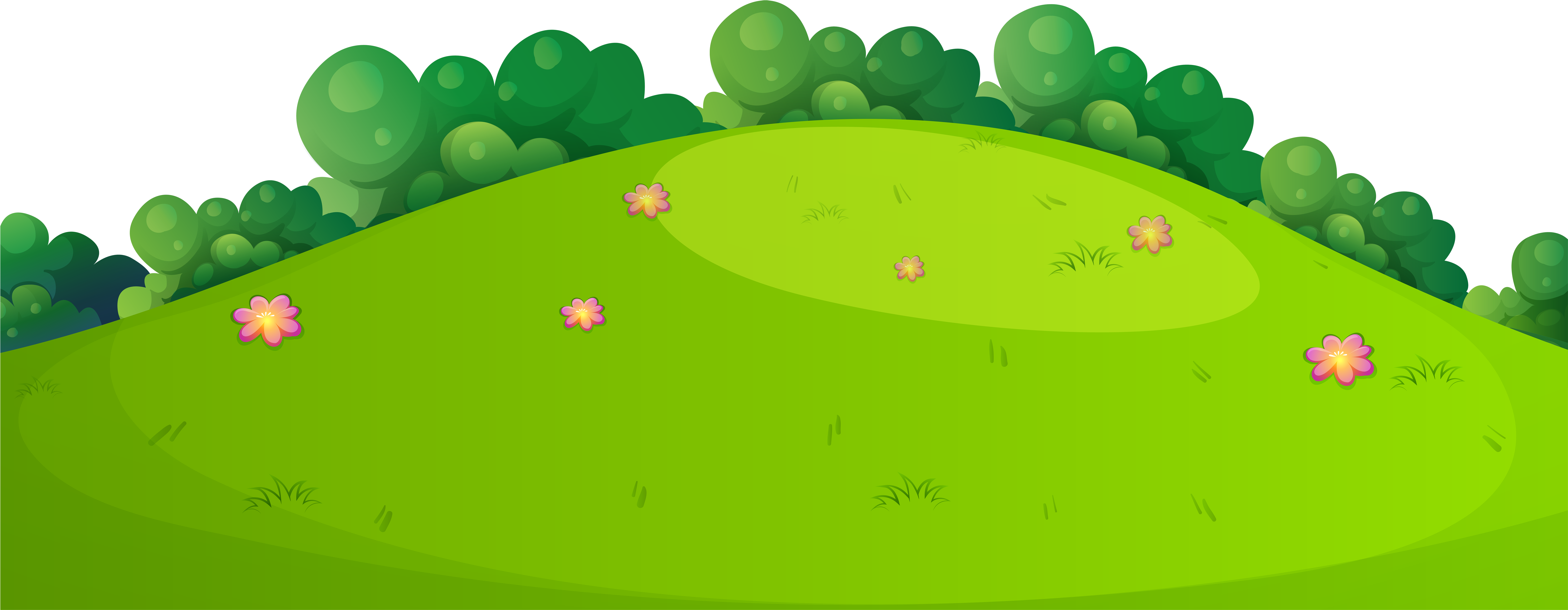Meadow Greenscape PNG Clipart