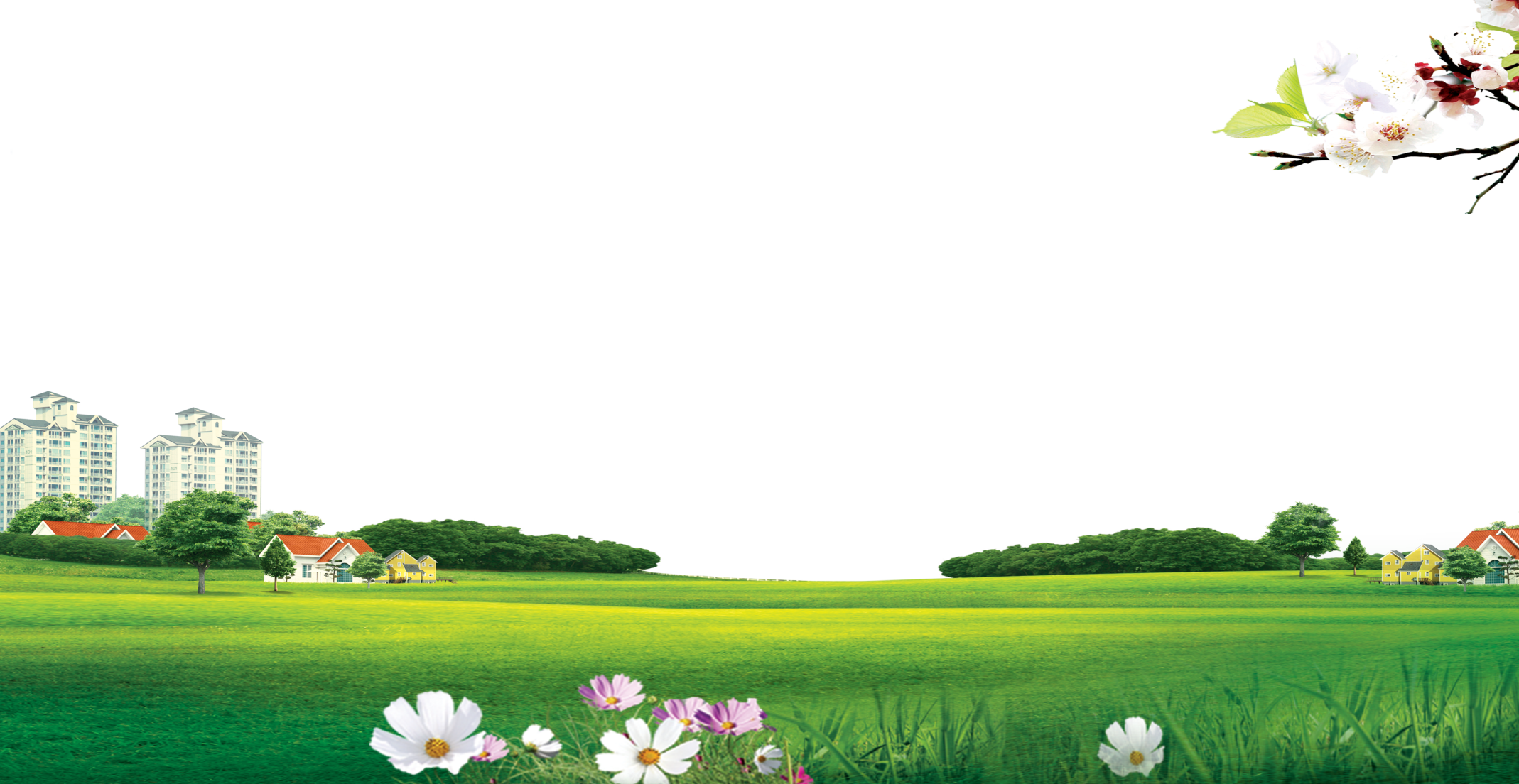 Meadow Transparent Background