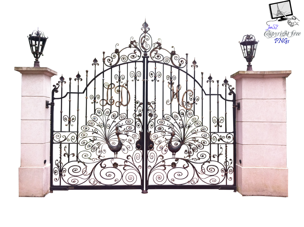 Metal Gate PNG Clipart