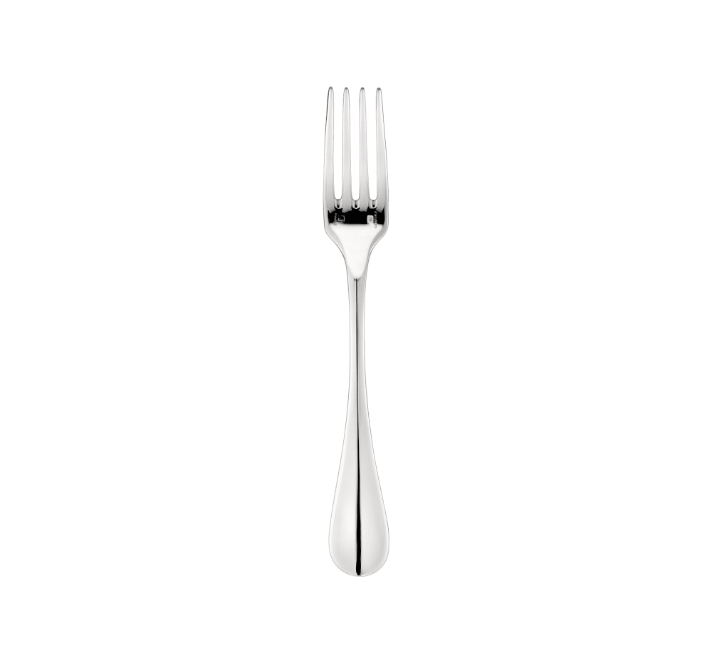 Metal Fork de plata PNG imagen transparente