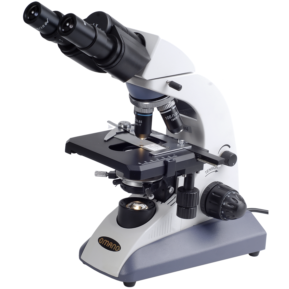 Archivo PNG binocopio del microscopio