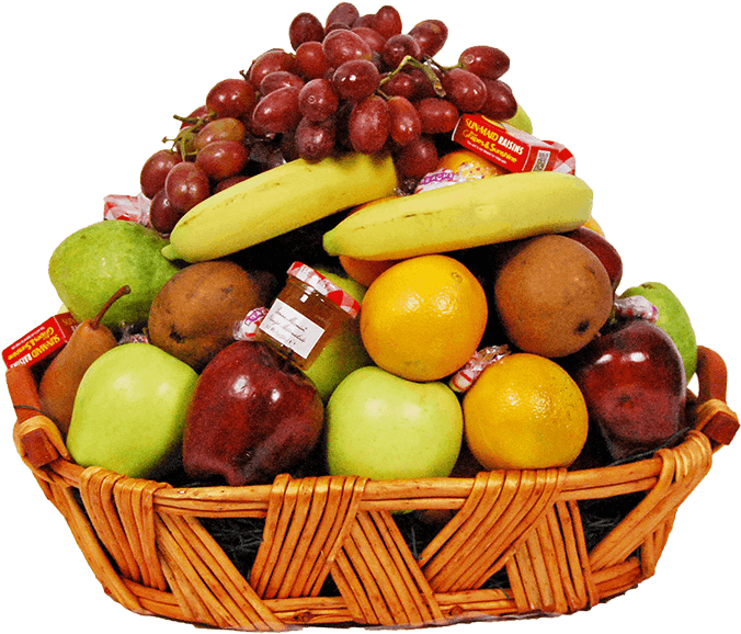 Mix Fruits Basket PNG File