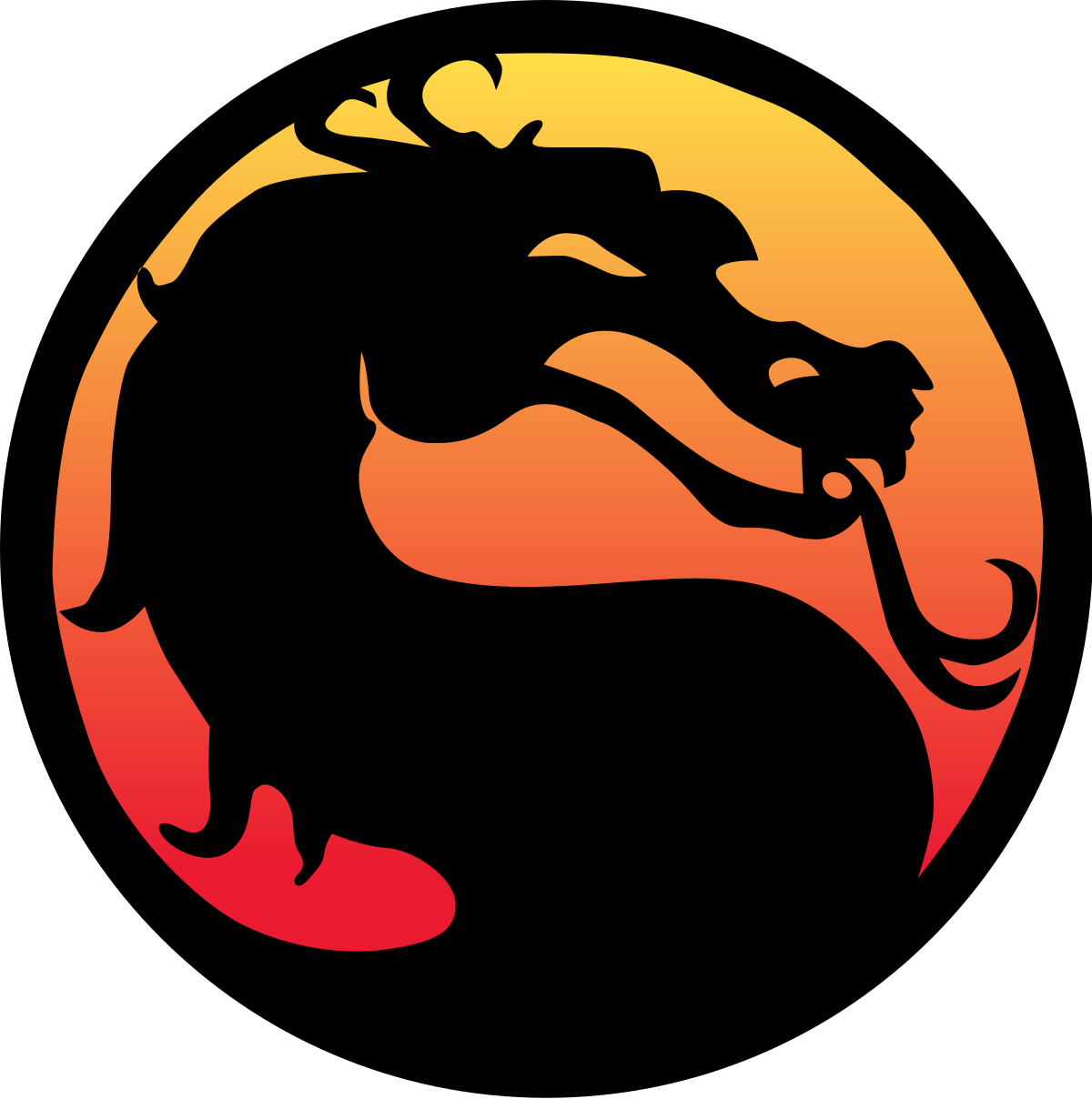 Logo Kombat Mortal PNG Pic