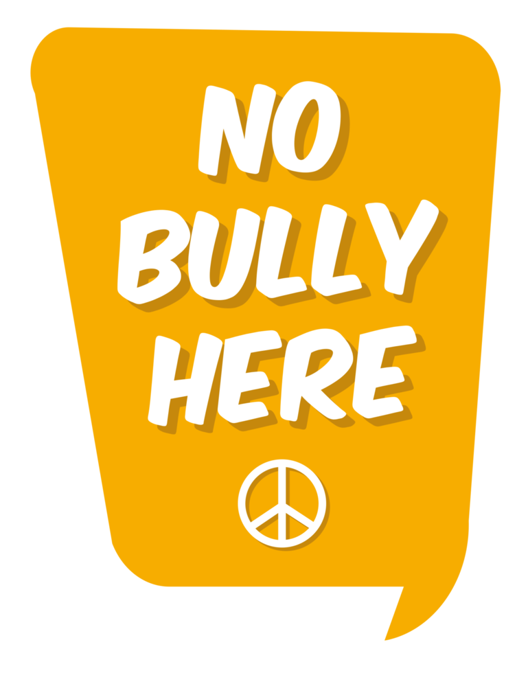 Kein bully Transparenter PNG