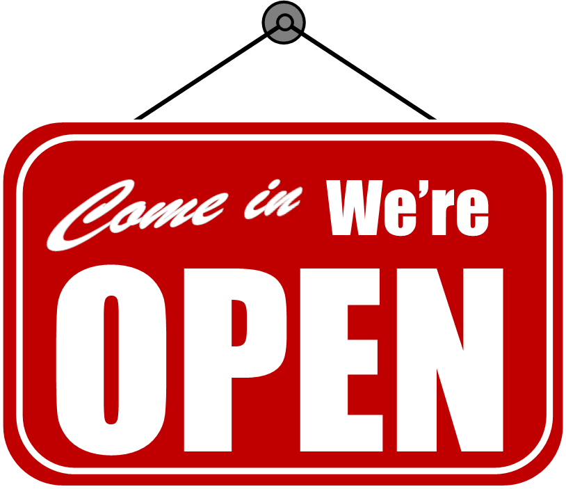 Open Sign PNG File