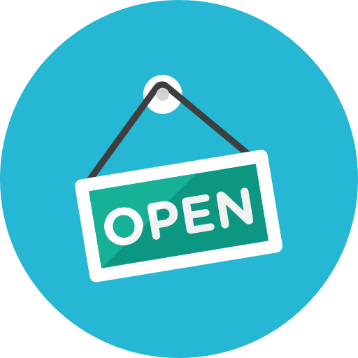 Open Sign PNG HD