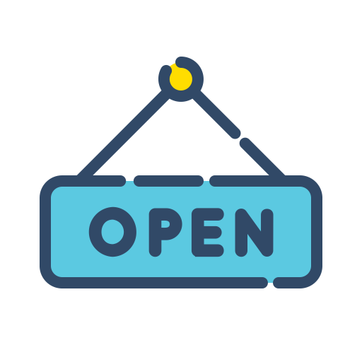 Open Sign PNG Foto