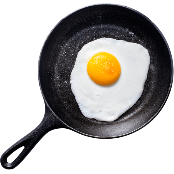 Pan Fried Egg PNG Image