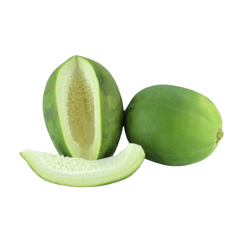 Rohes grünes Papaya-PNG-Bild