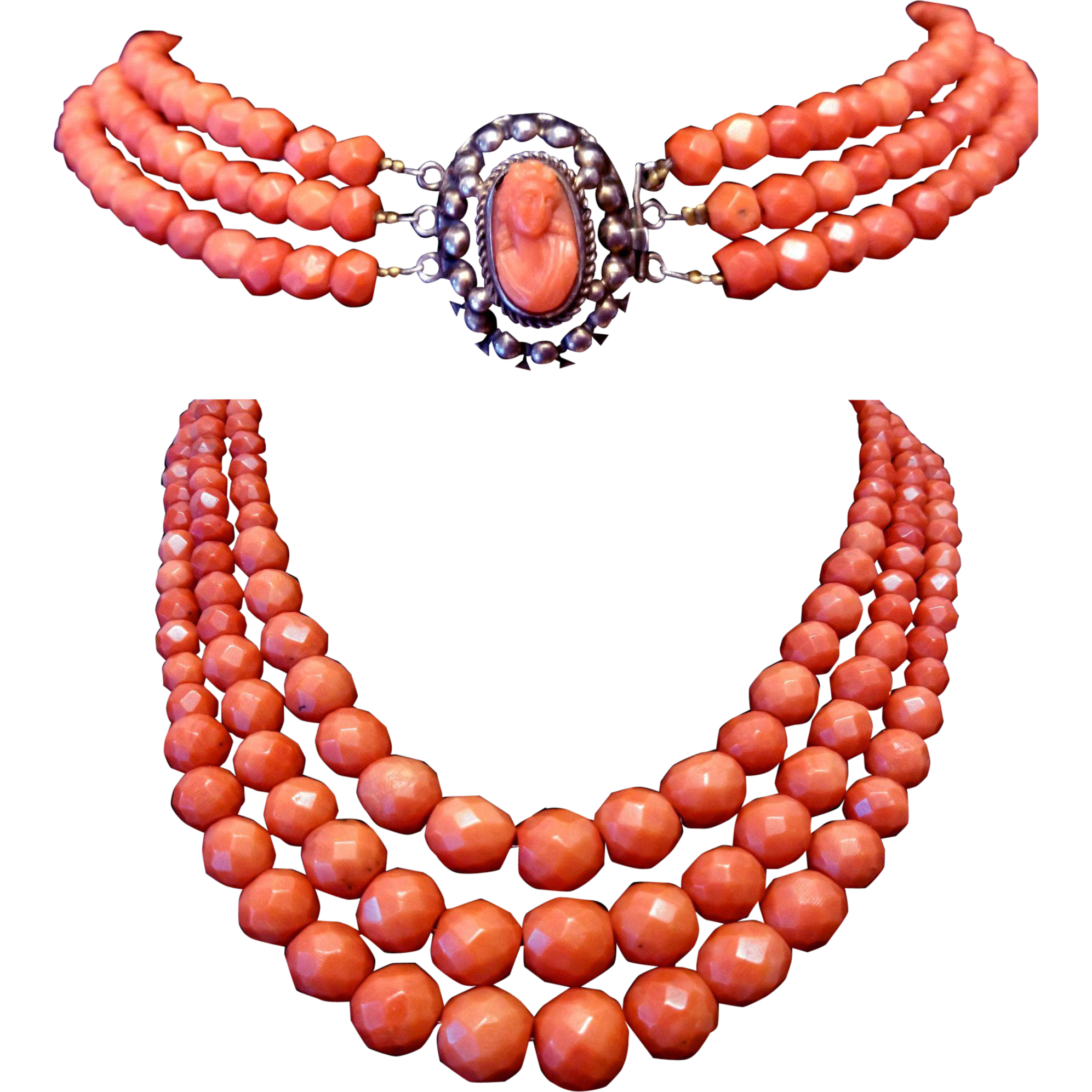 Red Coral Jewellery PNG Pic