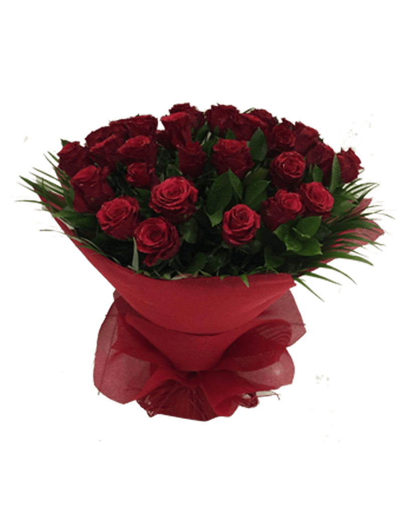 Immagine di PNG del bouquet di rosa rossa