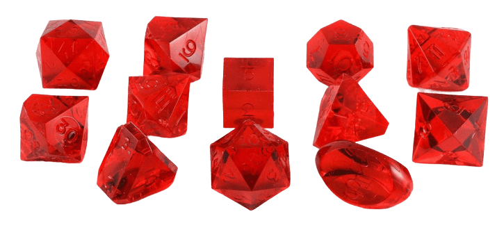 Red Ruby Gemstone PNG Transparent Image