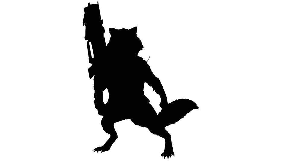 Rocket Raccoon Мультфильм PNG Image