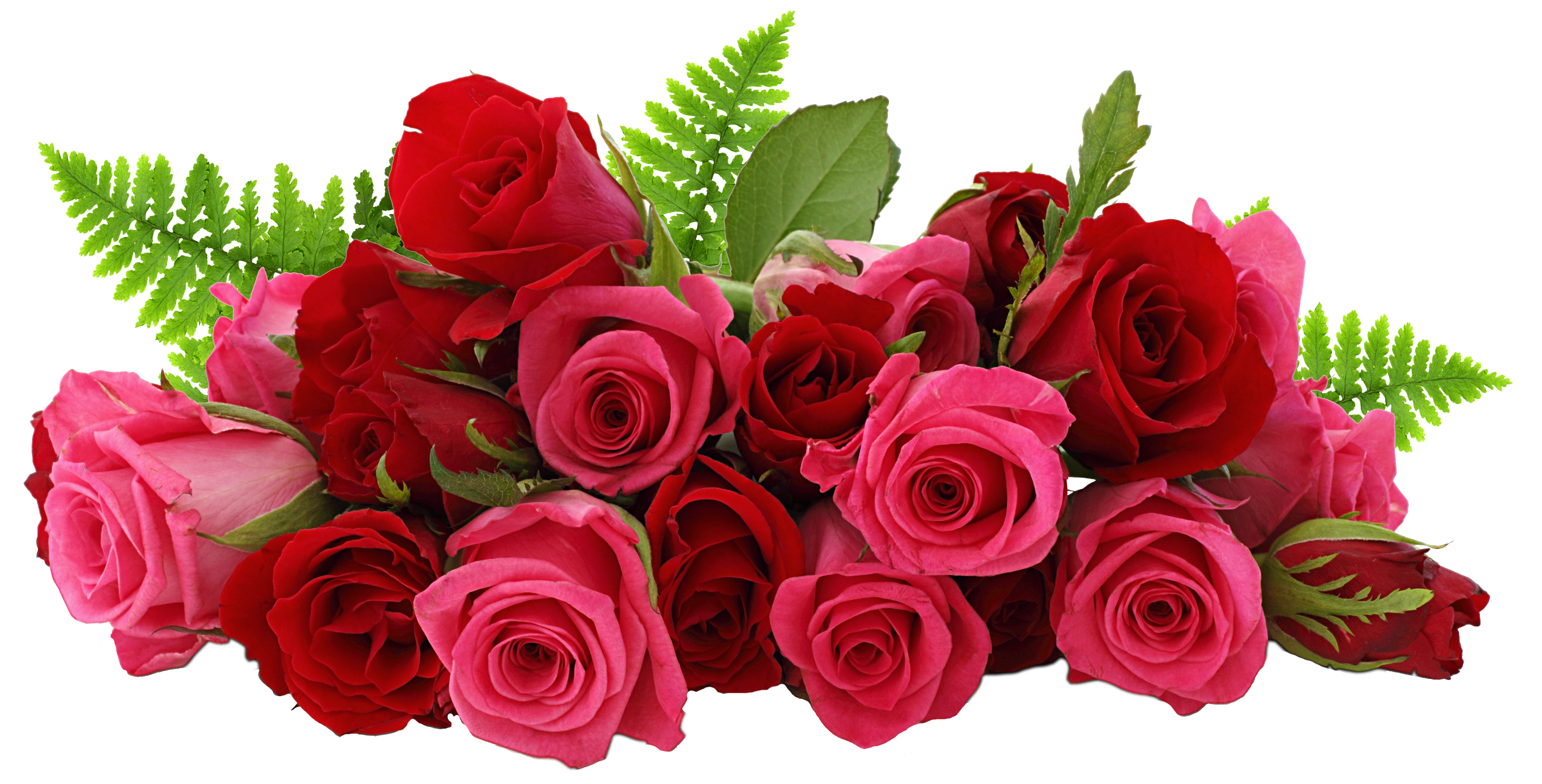 Rose Bouquet Bunch PNG File