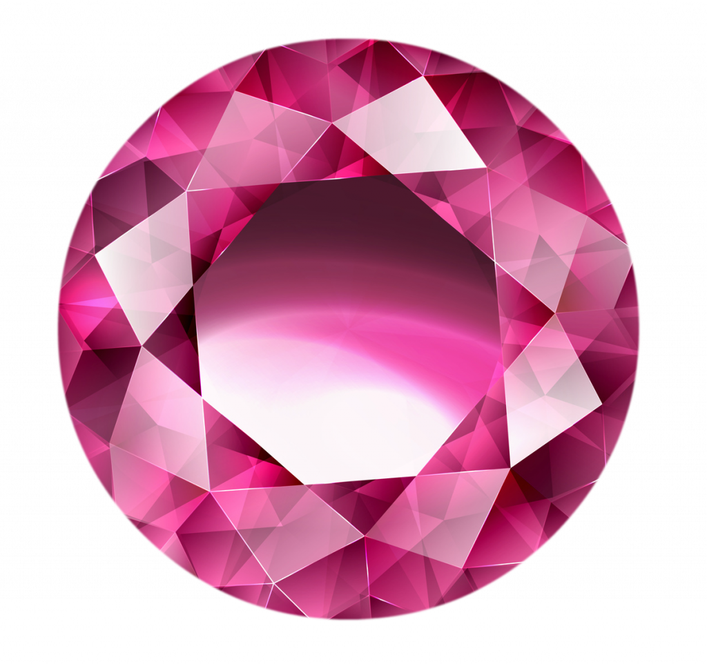 Ruby Gemstone PNG прозрачный образ