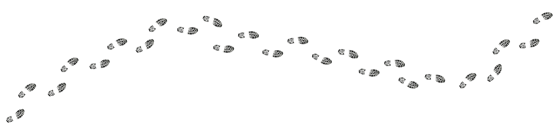 Sapatos footprints PNG Transparent na Imahe