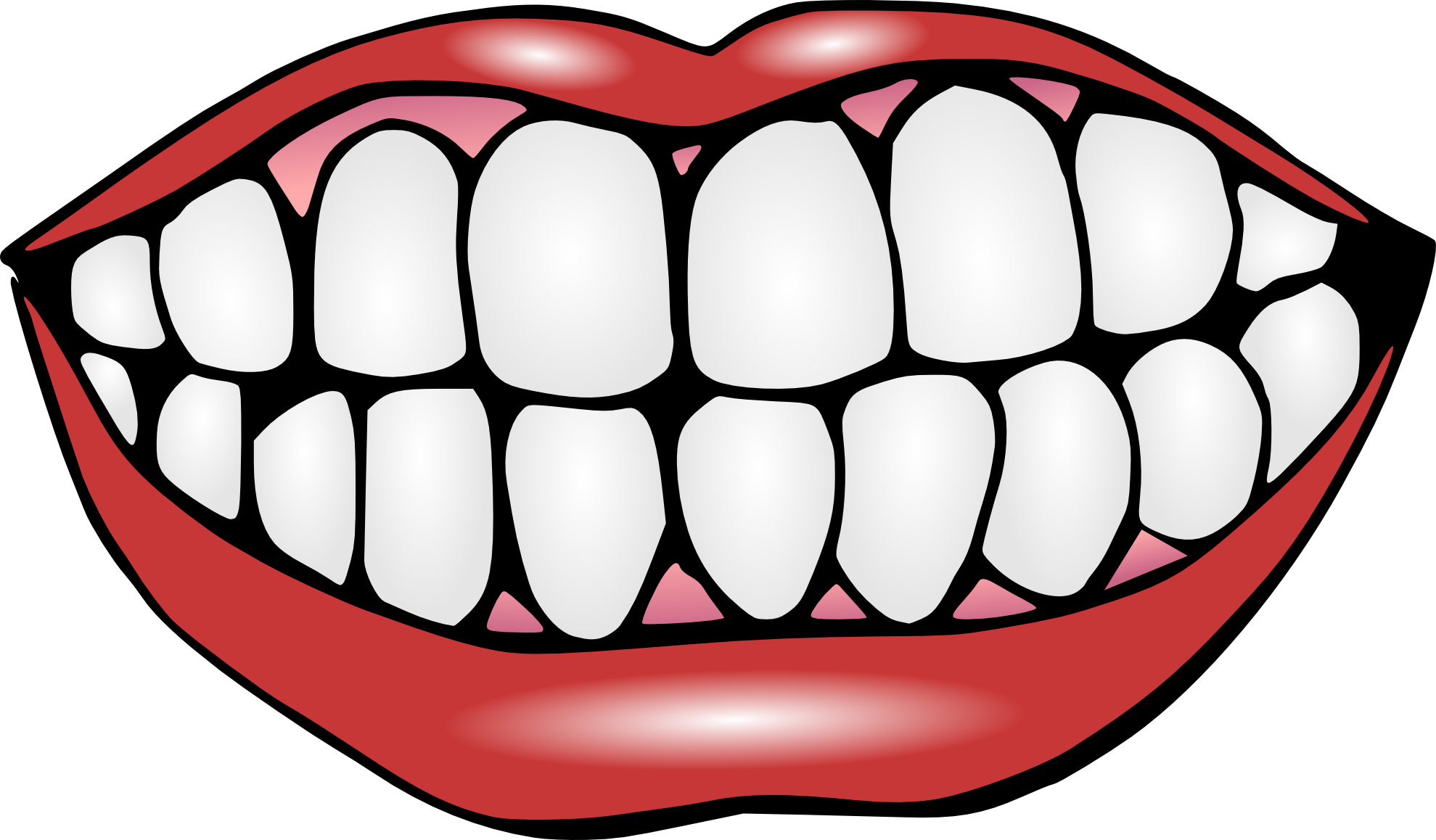 Smiling Fotos de PNG de los dientes