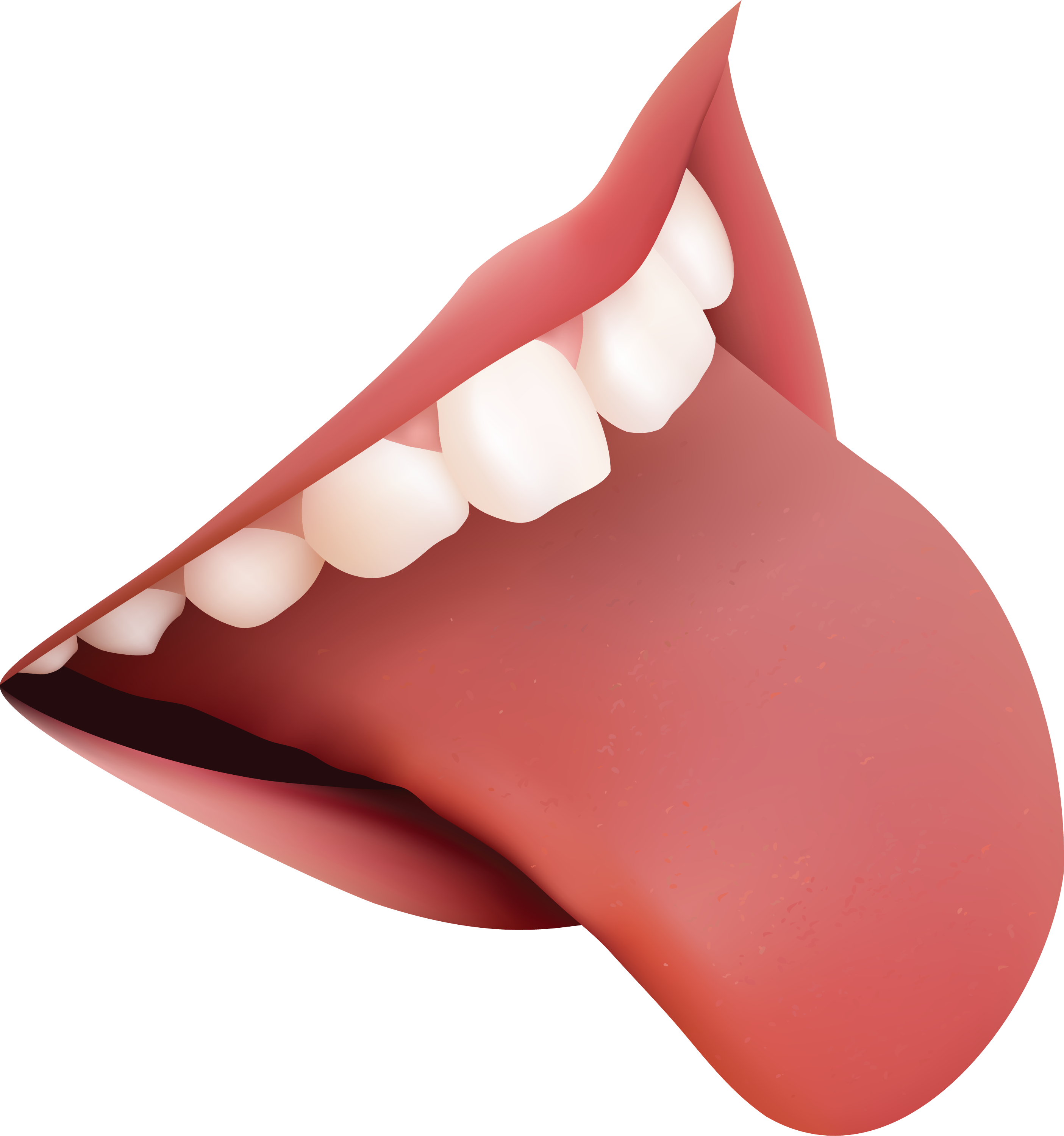 Smiling Dent Transparent PNG