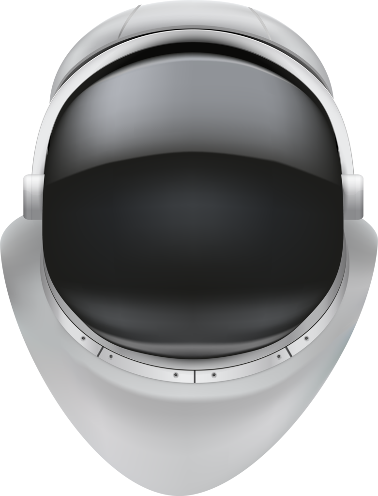 Raum-Astronaut-Helm PNG-transparentes Bild