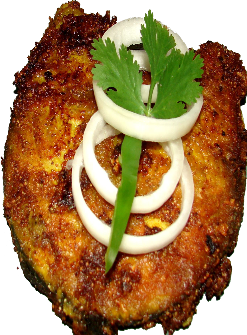Spicy Fried Fish Transparent PNG