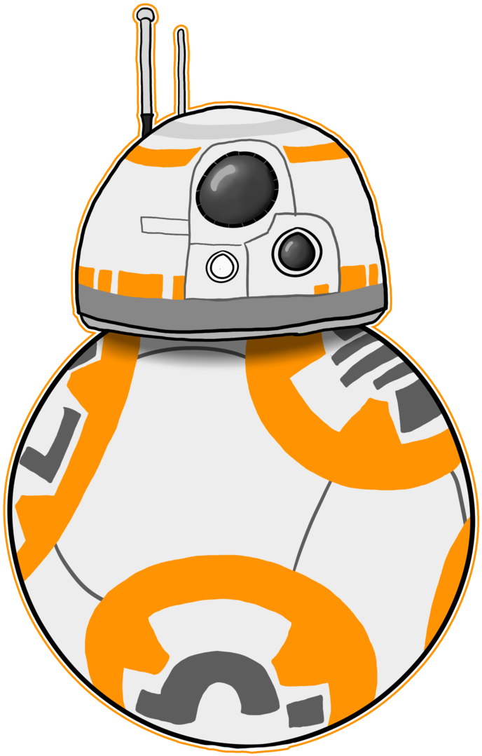 Star Wars BB8 PNG Clipart