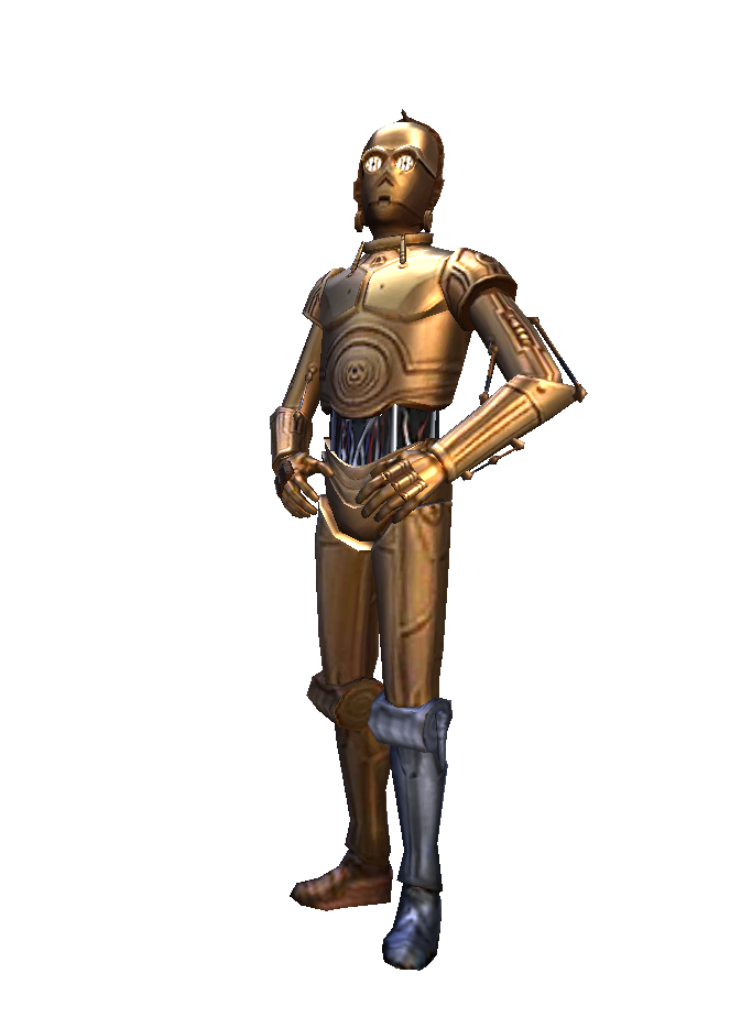 Star Wars C3PO Transparan PNG