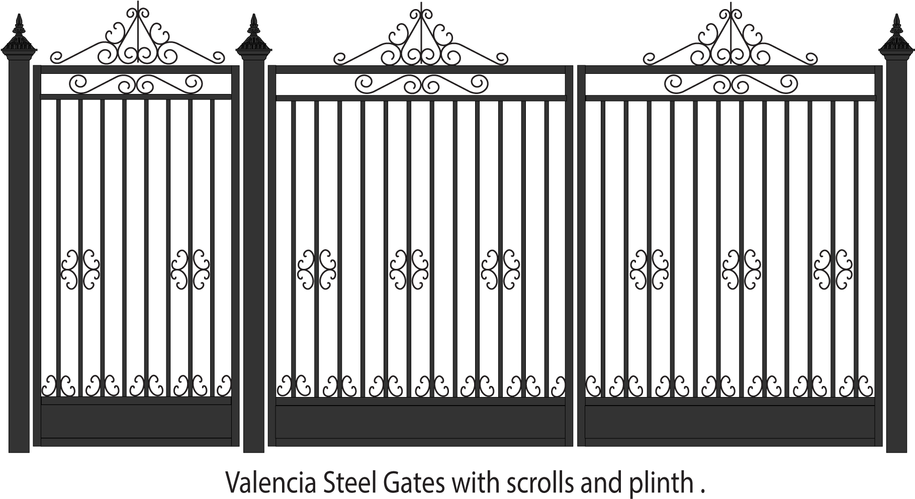 Steel Gate PNG Clipart