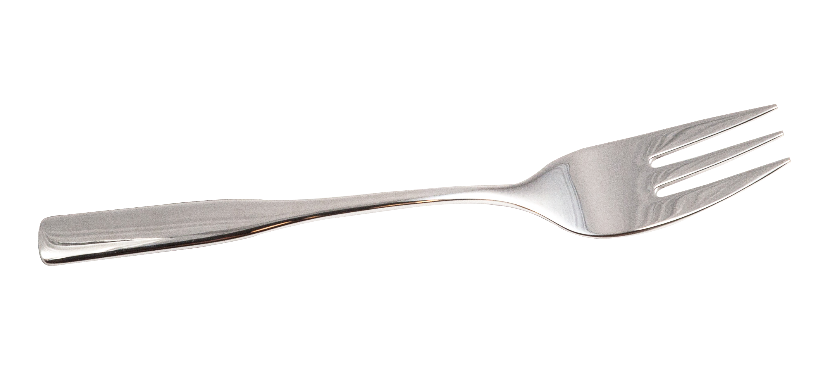 Steel silver fork PNG File