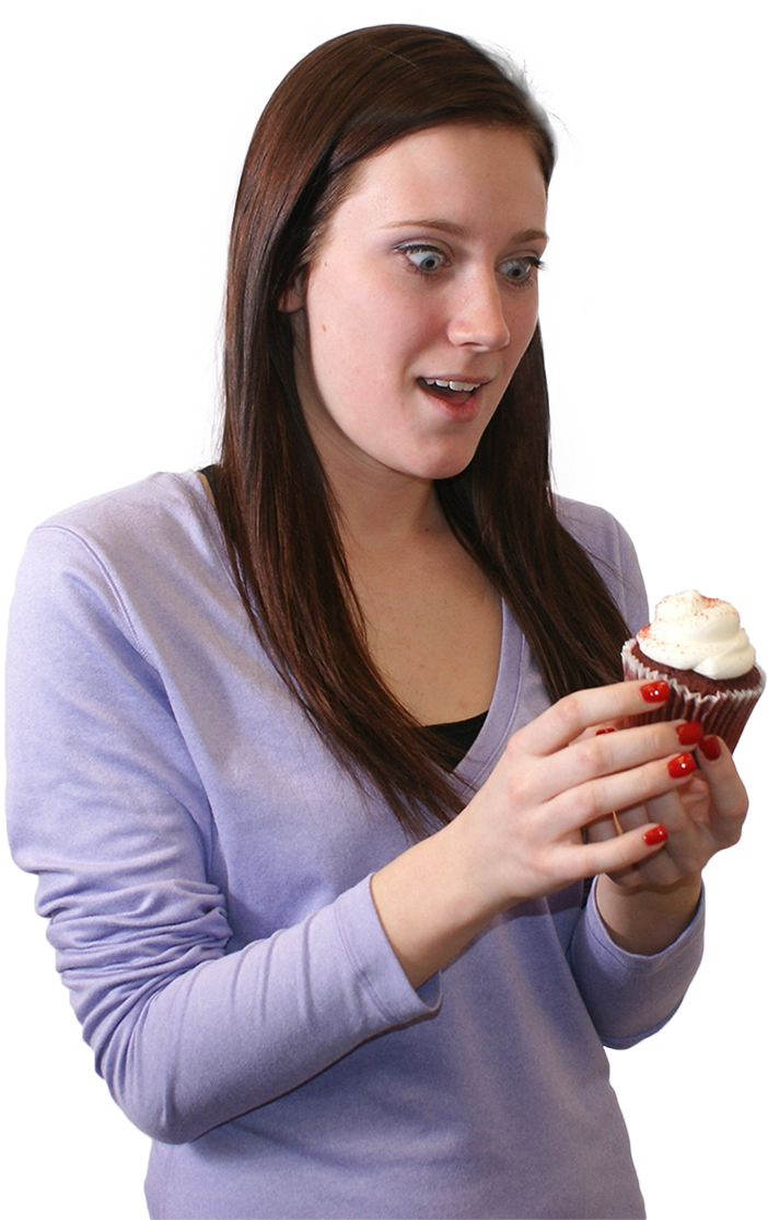 Surprised Woman PNG Image