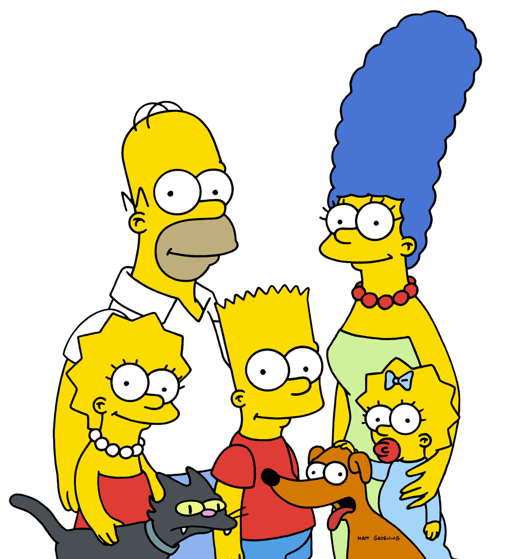 The Simpsons Cartoon PNG Clipart