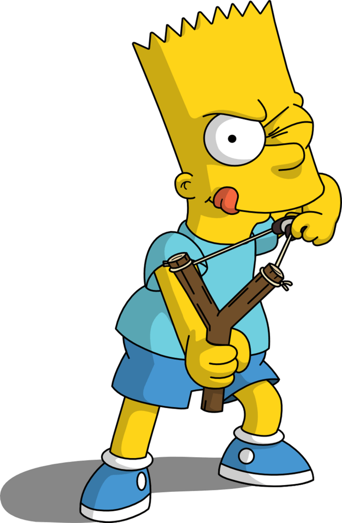 Simpsons karikatür PNG şeffaf görüntü