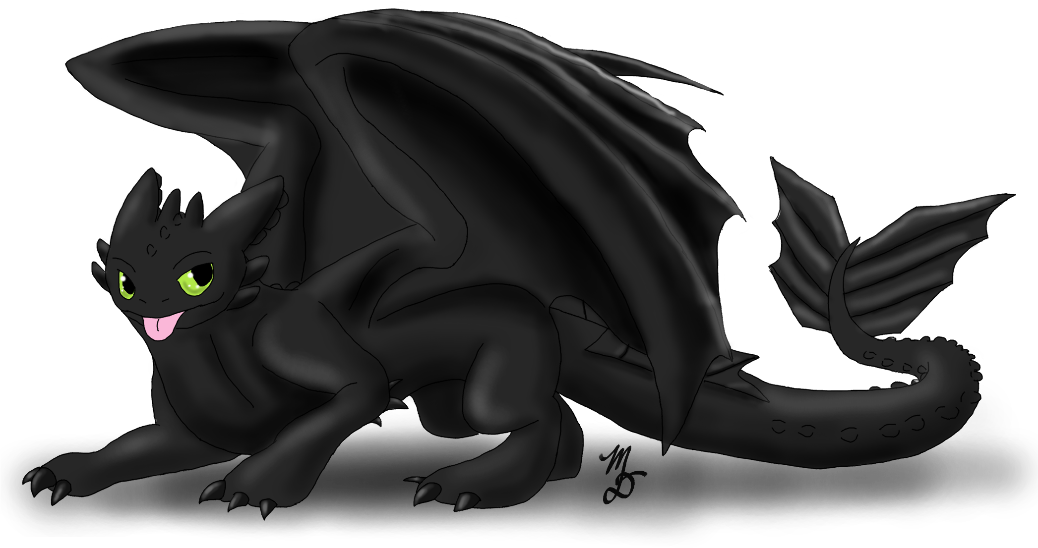 Toothless Dragon PNG Photos