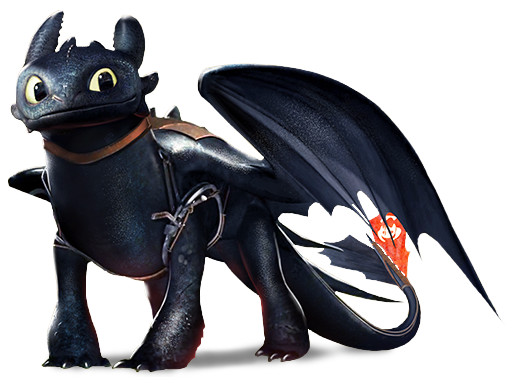 Toothless Dragon PNG Pic